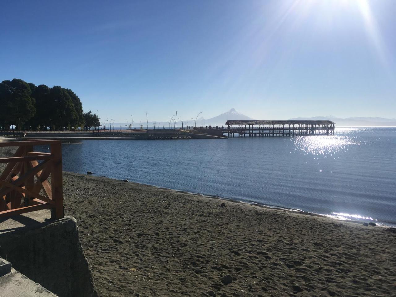 Hospedaje Lago Llanquihue Hostel ภายนอก รูปภาพ